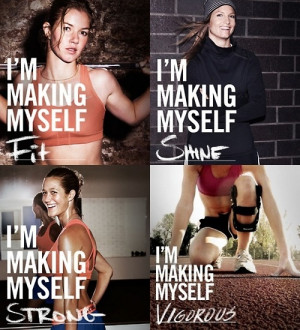 ... Making Myself Strong, I’m Making Myself Vigorous ” ~ Sports Quote