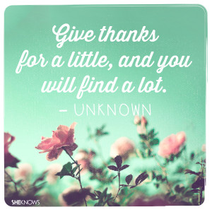 20 Quotes that will make you thankful all year round