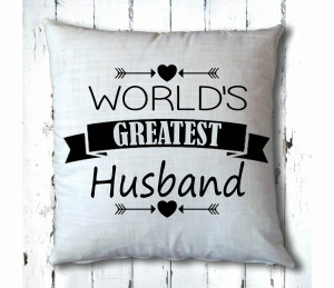 / Seasonal / Valentines Day / Handmade Worlds Greatest Husband Quote ...
