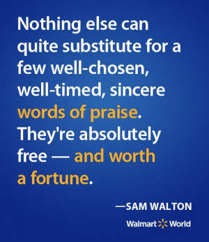 ... quote from our founder sam walton more walton quotes inspiring quotes