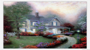 Thomas Kinkade Art Painting