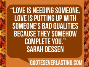 Quotes About Needing Someone