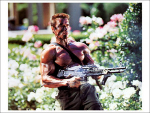 Quotes from John Matrix (Arnold Schwarzenegger)