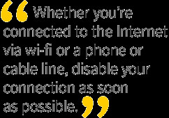 Whether you’re connected to the Internet via wi-fi or a phone or ...