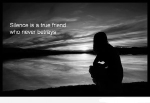 Silence-is-a-true-friend-who-never-betrays
