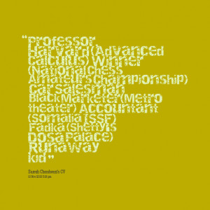 Quotes Picture: professor, harvard (advanced calculus) winner ...