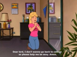 funny quote sexy King of the Hill episode screenshot Luanne Platter