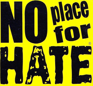 Posters (above) were splashed all around the school this week in an ...