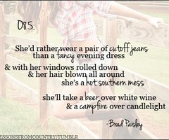 Country music quotes, country song quotes