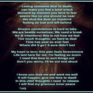 Quotes about death of a loved one remembered