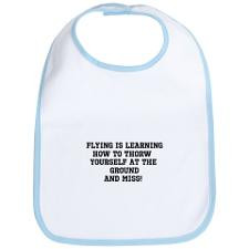 Funny Aviation Quotes Baby Bibs