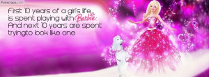 Barbie Profile Facebook Covers