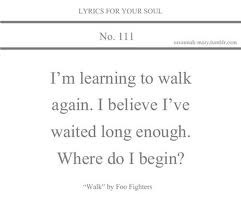 walk lyrics by Foo Fighters 