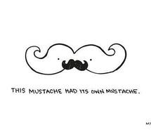 ... mustache quote print typography poster a3 19 mustache quote print