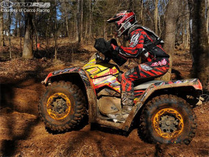 ... contesting the 4x4 Open class in 2010 on his Cecco Racing Can-Am quad