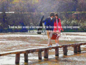 Love Rain (2012)“It took me three seconds to love someone for the ...