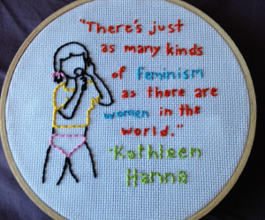 Kathleen Hanna Feminist Inspirational Quote 6