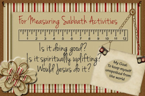 LDS Handouts: Man.1 Less.25-Sabbath DayChurch 3, Lds Sabbath Day ...