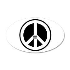 Interracial Peace and Equality Wall Decal for
