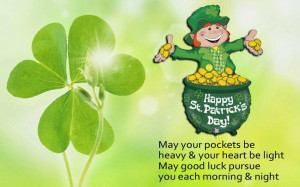 St Patrick's Day Quotes & Sayings