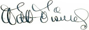 Walt Disney's signature