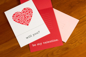 Will You Be My Valentine?” Card