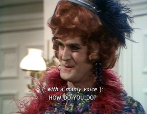 An Entirely Honorable English Music Hall Tradition