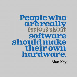 Software patents are a huge potential threat to the ability of people ...