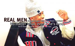 trey songz, quotes, sayings, real man, time, for woman