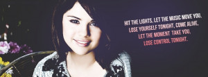 Selena Gomez Lyrics Timeline cover - Facebook timeline covers maker