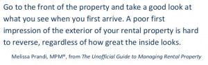 ... advice from Melissa Prandi of PRANDI Property Management, Inc., CRMC