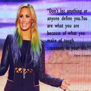 Demi lovato quotes sayings your life real