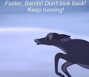 mydollyaviana:Disney’s sad moments: Death of Bambi’s mother