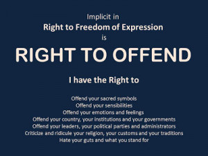 Right to Offend - Poster