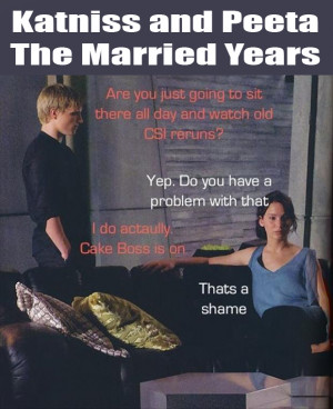 Katniss and Peeta - the married years