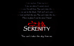 Home » TV Series » Firefly TV Show Quotes Wallpaper