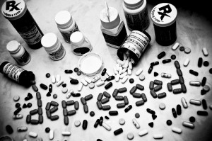 depressed suicide pills overdose