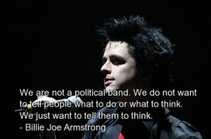 Billie joe armstrong, quotes, sayings, famous, musicians