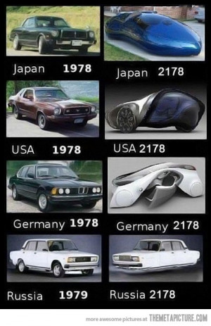 Funny photos funny evolution of cars Russia