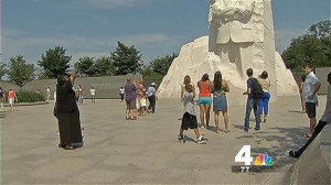 ... quote on the Martin Luther King memorial begins Monday. News4's