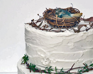 Bird Nest Cake Toppers Picks And Decorations