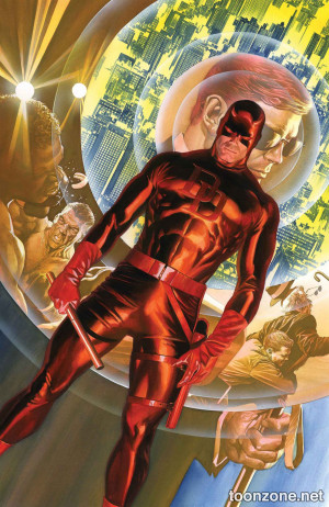 DAREDEVIL #1 (Alex Ross Variant) - MARK WAID (W) • CHRIS SAMNEE (A/C ...