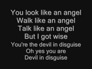 You look like an angel, #walk like an angel, talk like an angel ...