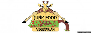 Vegetarian Giraffe Junk Food Cover Comments