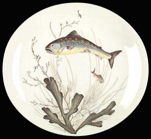 JOHNSON BROTHERS Fish (Oval, Cream) STOCK