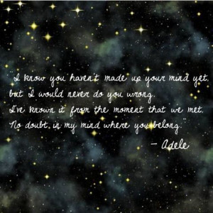 Make You Feel My Love- Adele