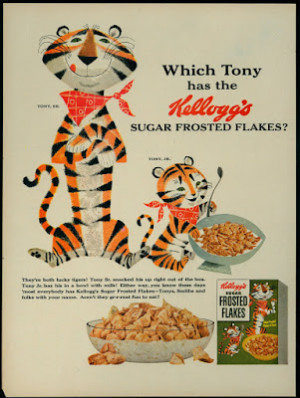 Original Tony The Tiger Tony the tiger