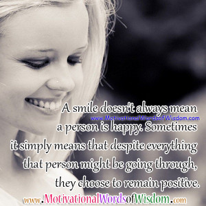... Back > Quotes For > Inspirational Quotes About Happiness And Smiling