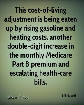... double-digit increase in the monthly Medicare Part B premium and