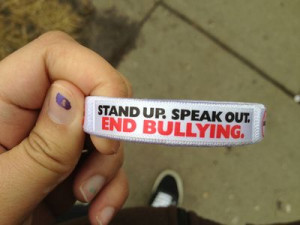 Stand up, speak out, stop bullying